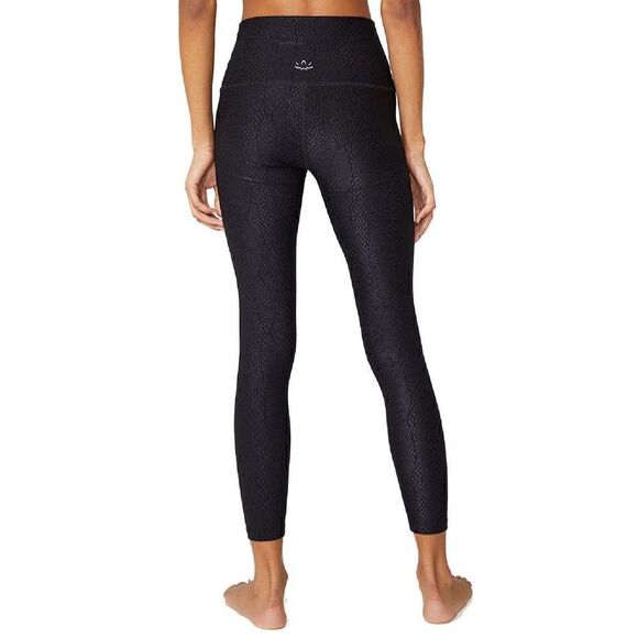 Beyond Yoga Snake Jacquard High Waisted 7/8 Yoga Leggings black - Picture 6 of 11